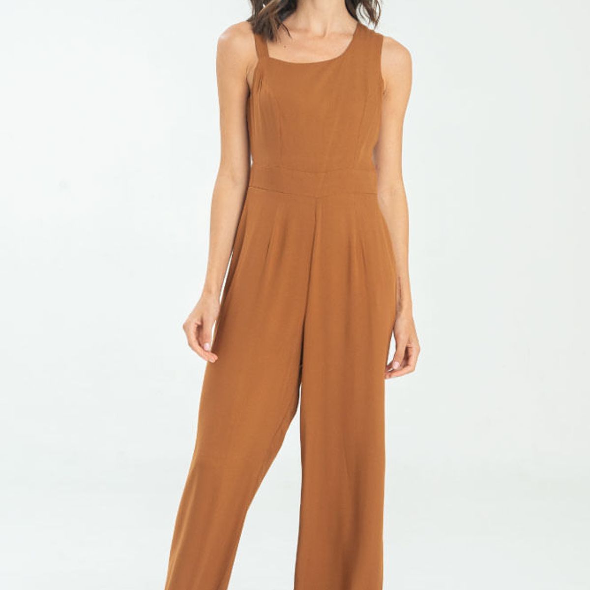 RAGGED - Enterizo largo lashaky Cafe caramelo Ragged