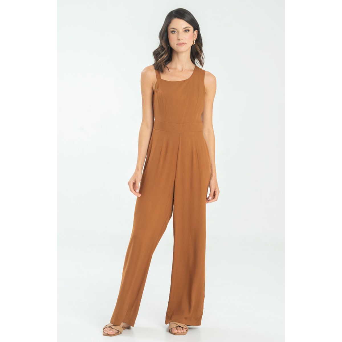 RAGGED - Enterizo largo lashaky Cafe caramelo Ragged