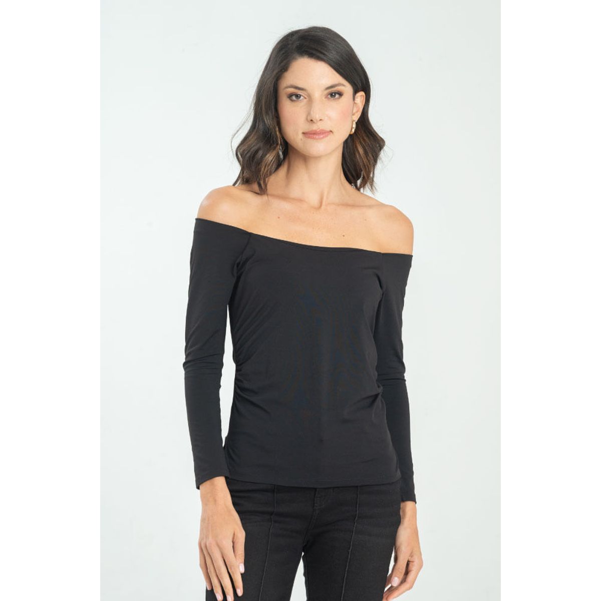 RAGGED - Top amalfi Negro Ragged