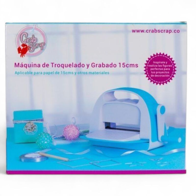 GENERICO - Máquina de Troquelado y Grabado 15cms