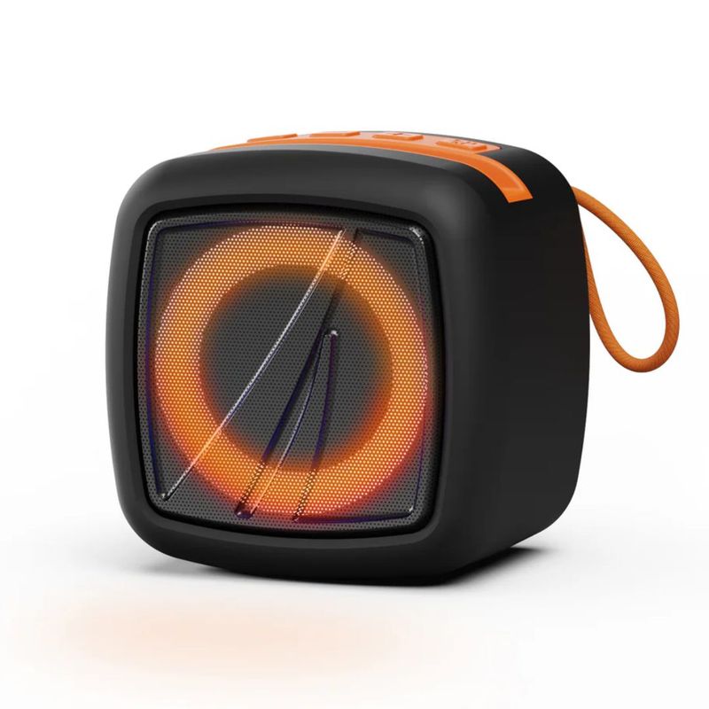 NAUTICA - Parlante Bluetooth NAUTICA SP110 - Negro-Naranja