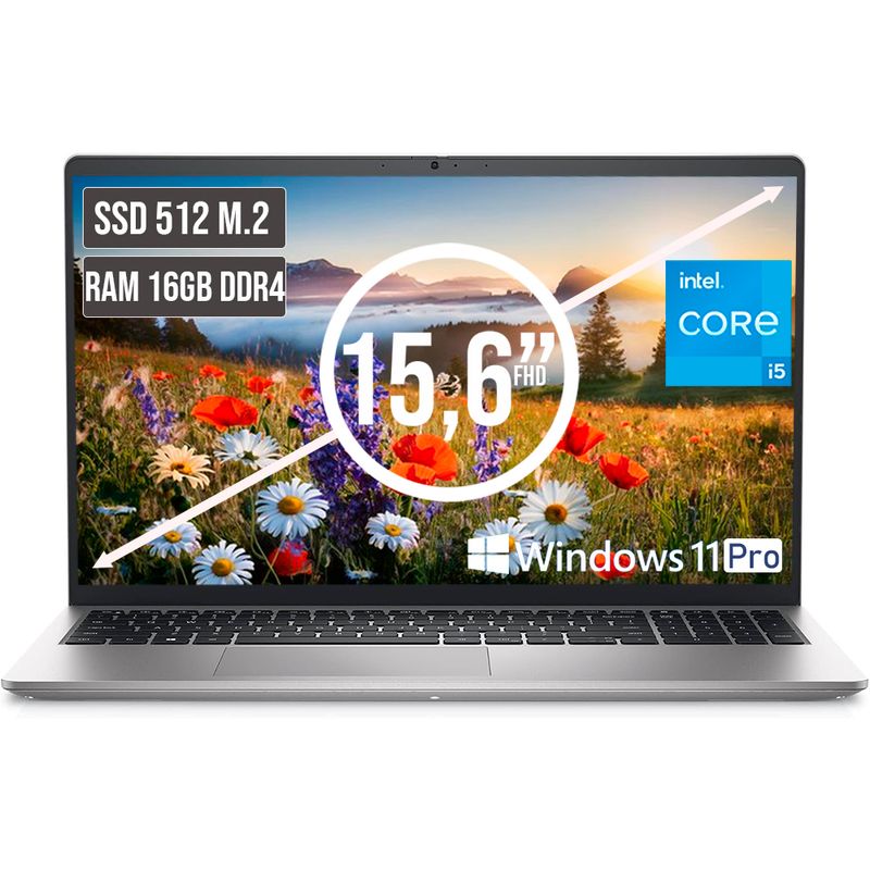DELL - Portátil Dell Inspiron 15 3530 Intel Core i5 16GB 512GB W11 Pro
