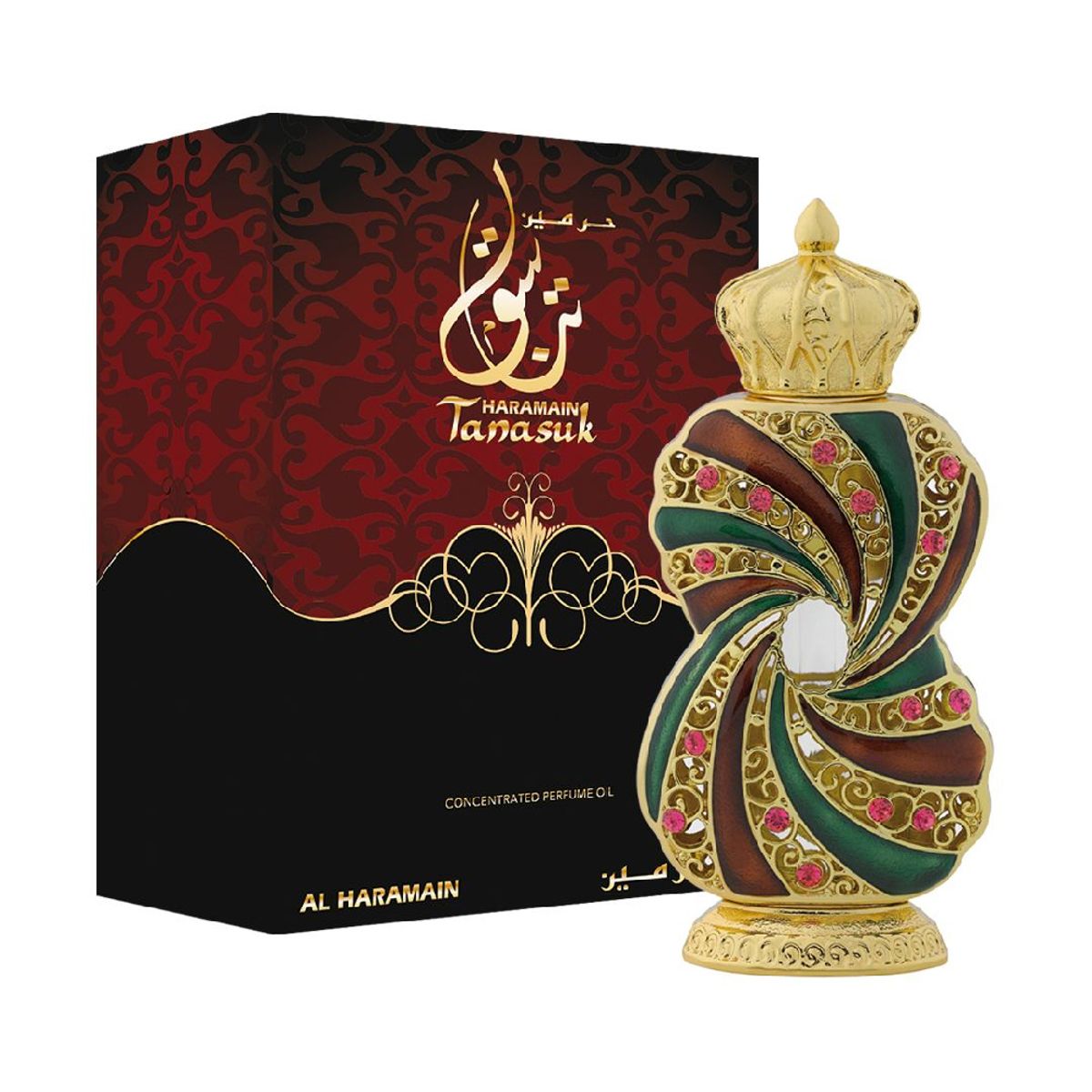 AL HARAMAIN - Perfume Al Haramain Tanasuk en aceite 12ml