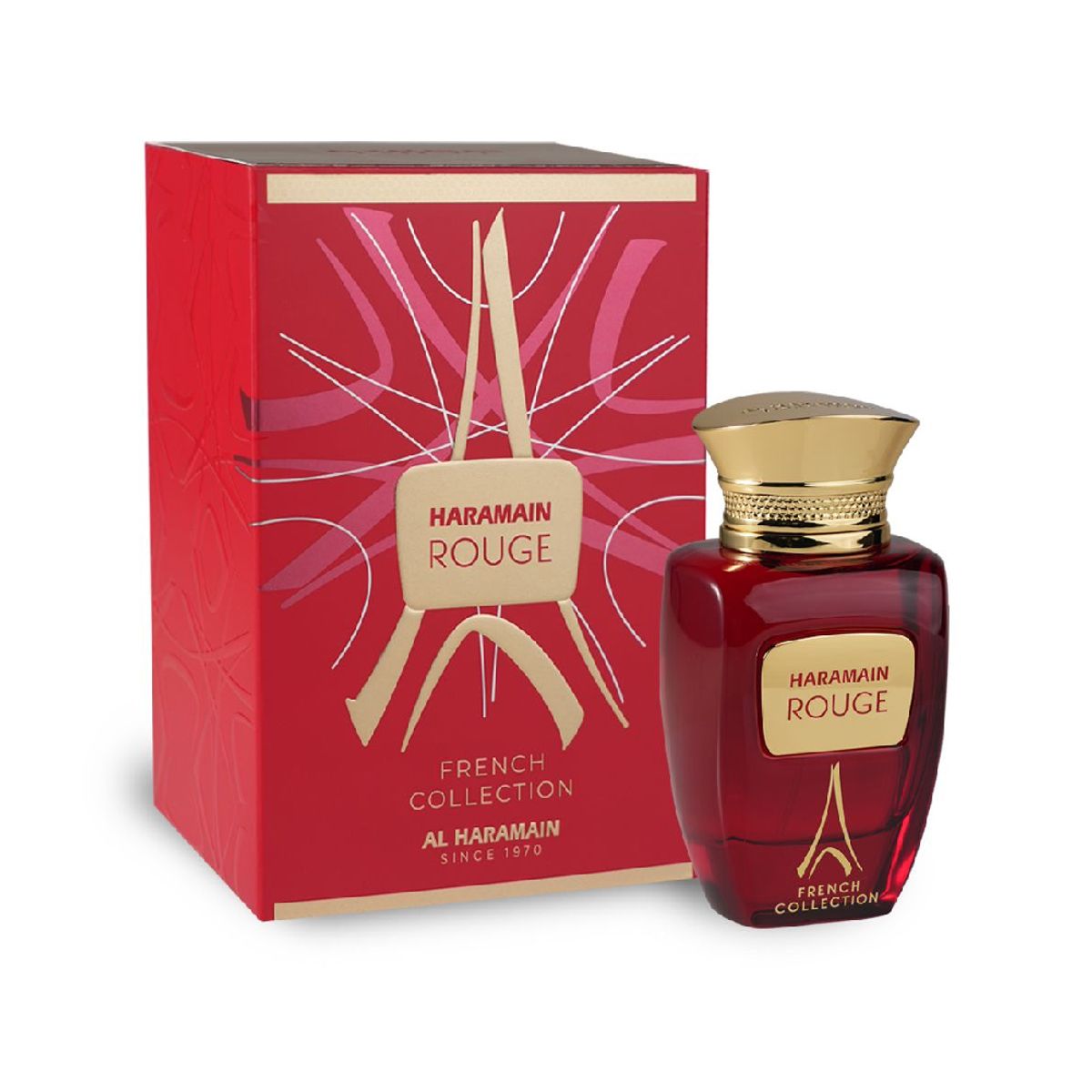 AL HARAMAIN - Perfume Al Haramain rouge french collection  Edp 100Ml