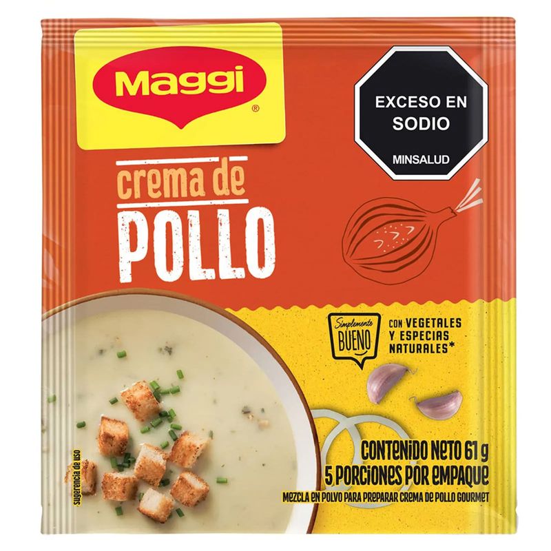 MAGGI - Crema de Pollo Maggi x 61G