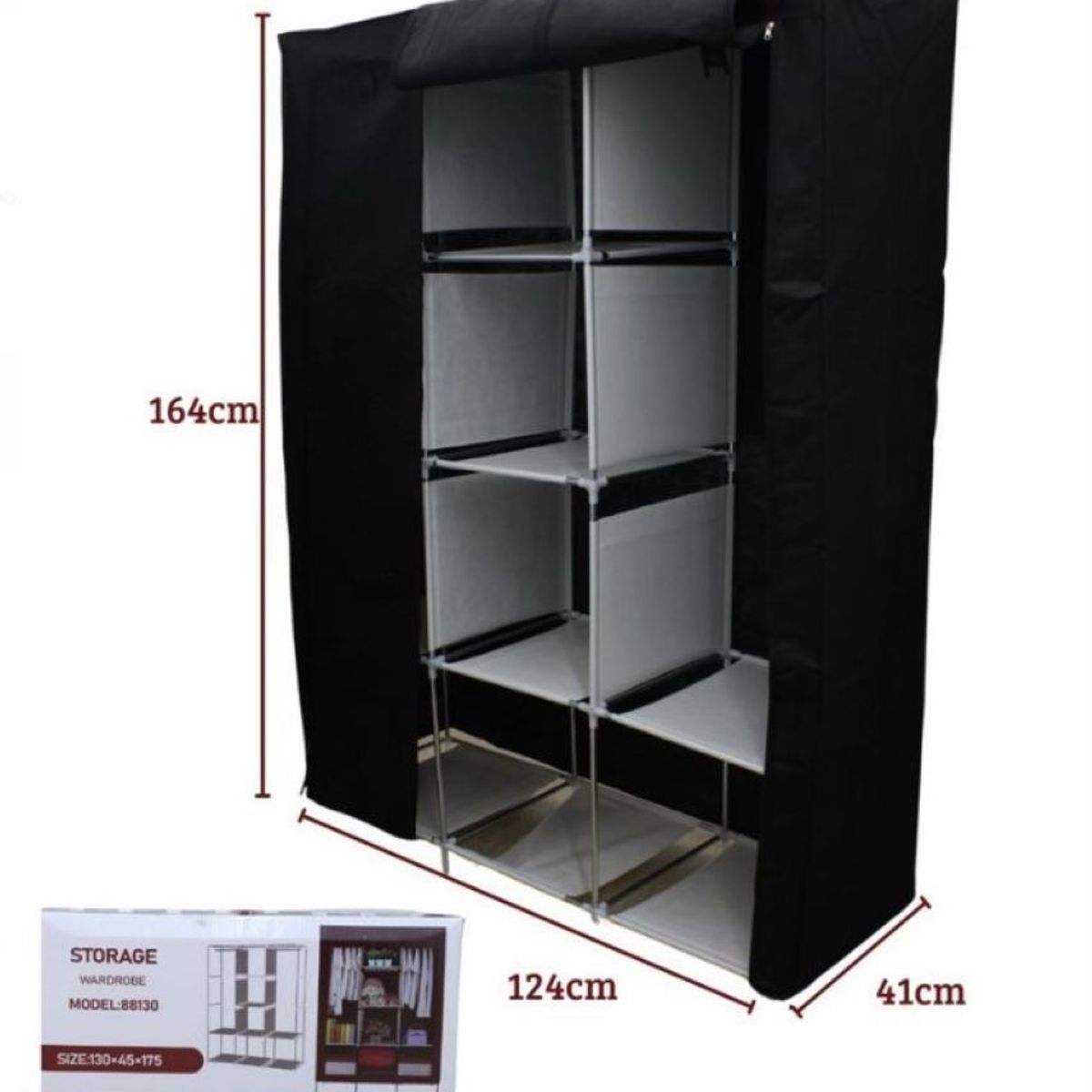 ZHOPI CO - Closet Ropero Armario Armable De 3 Modulos