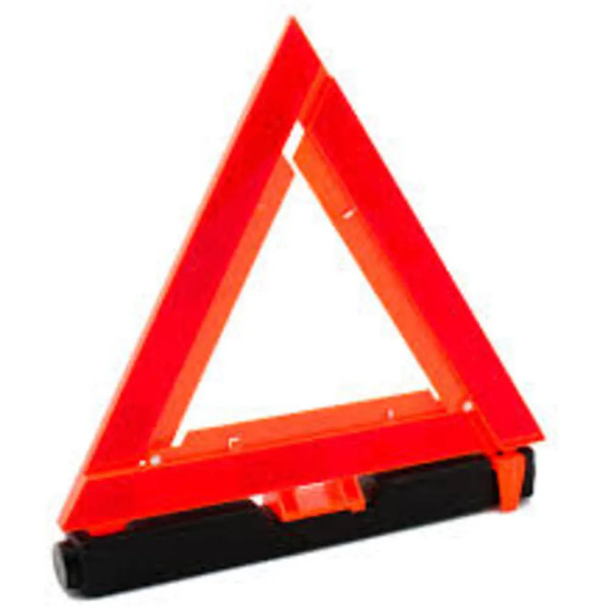 TRUPER - Triangulo de seguridad de plastico con reflejo 29 CM Truper
