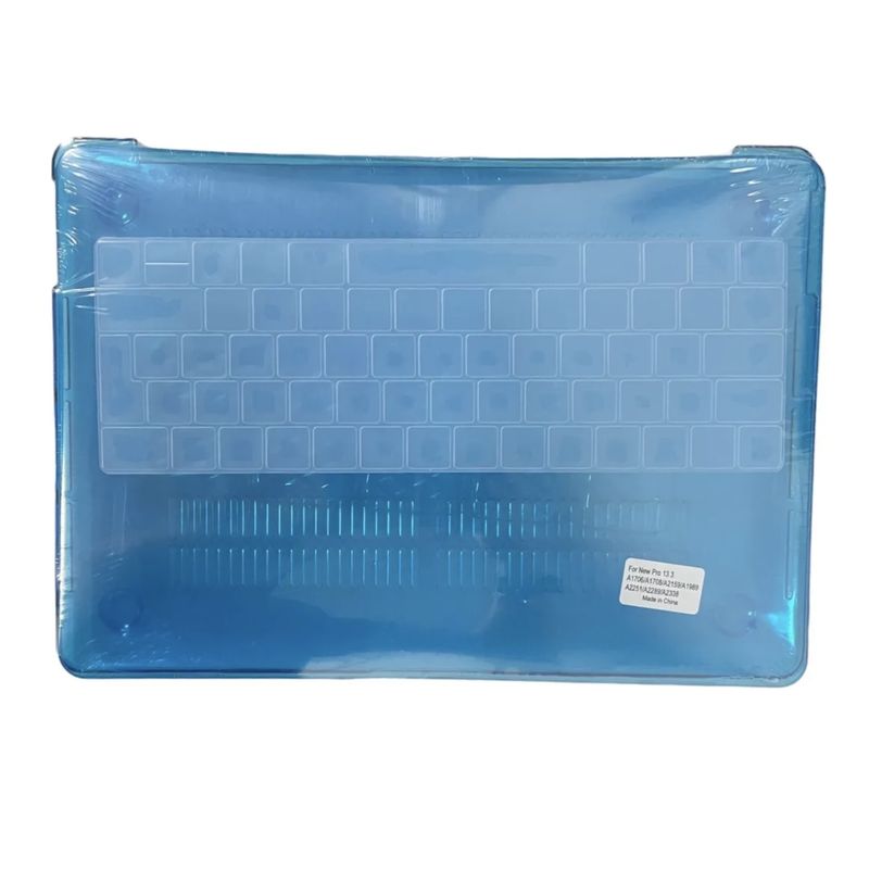 GENERICO - Carcasa Case Para Mac New Pro A2338 Protector Teclado Español AzulClar