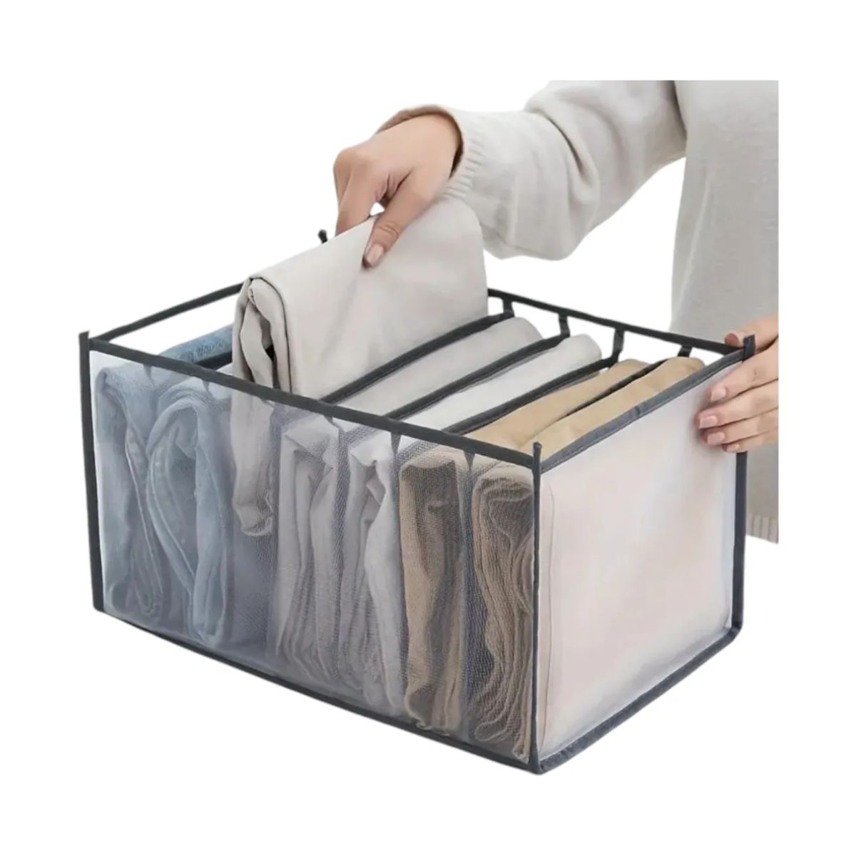GENERICO - Organizador De Ropa Jeans Camisas Sueters Closet Plegable