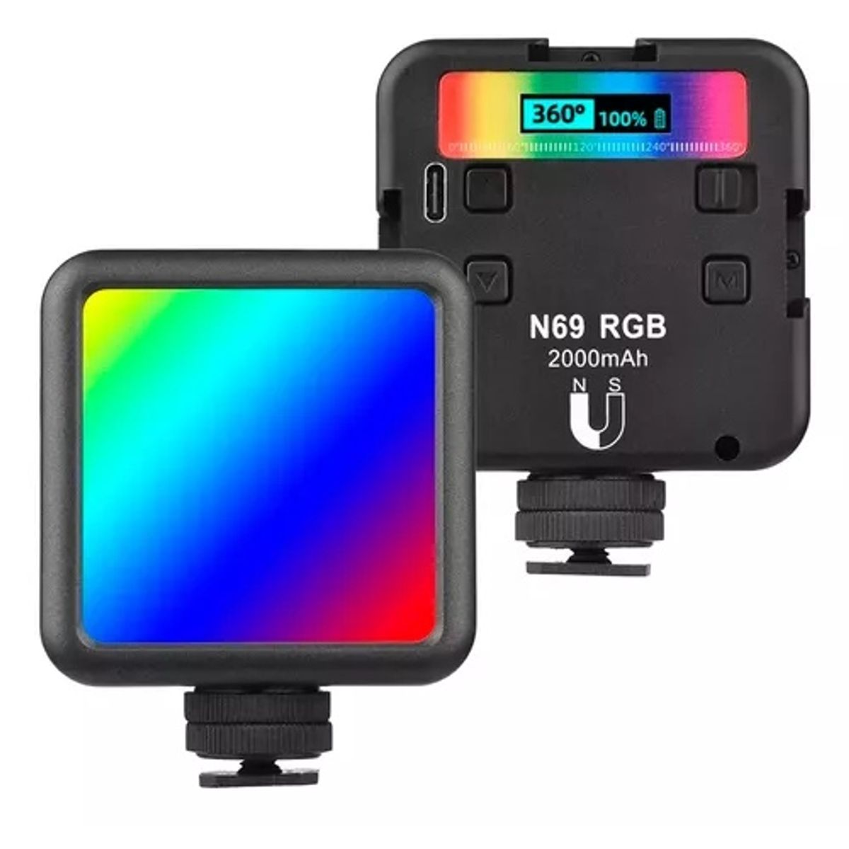 GENERICO - LUZ LED-RGB DE ESTUDIO PORTATIL N69