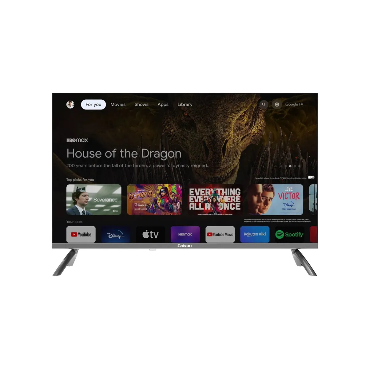 CAIXUN - Televisor CAIXUN 32 Pulgadas Google TV Full HD C32VAHG