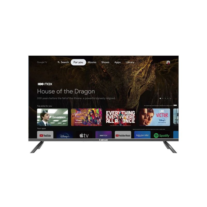 CAIXUN - Televisor CAIXUN 40 Pulgadas Full HD Google TV C40VAFG