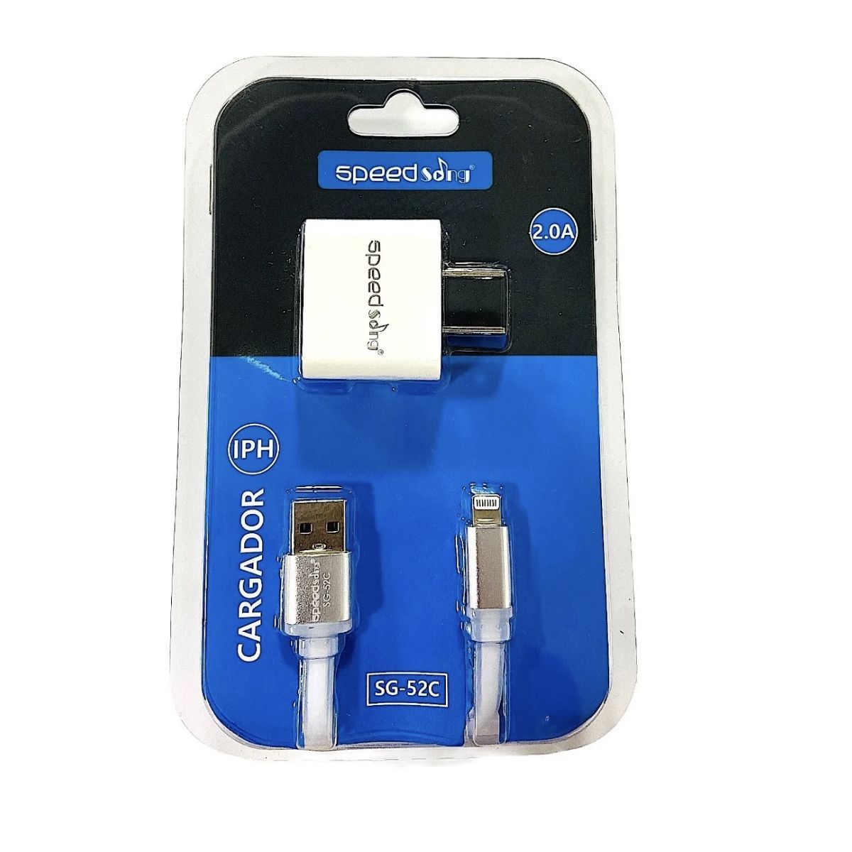 GENERICO - Cargador Adaptador Para iPhone Lightning 2.0 A Usb