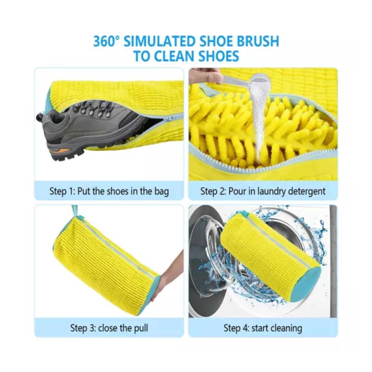GENERICO - Bolsa De Lavado De Zapatos Para Lavadora Bolsa De Zapatos