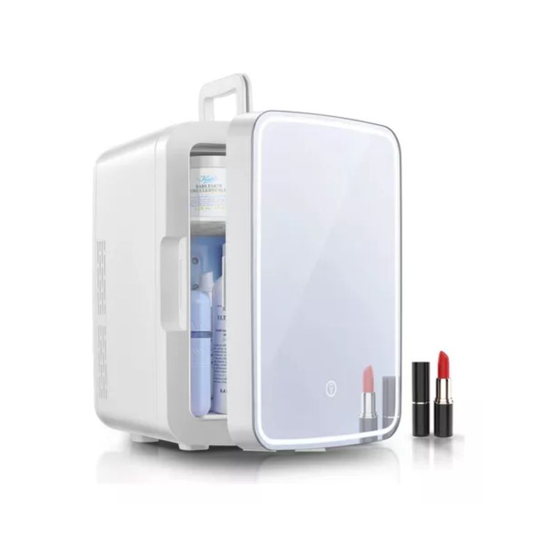 GENERICO - FOHERE Skincare Mini refrigerador para recámara de 4 litros/maquillaje
