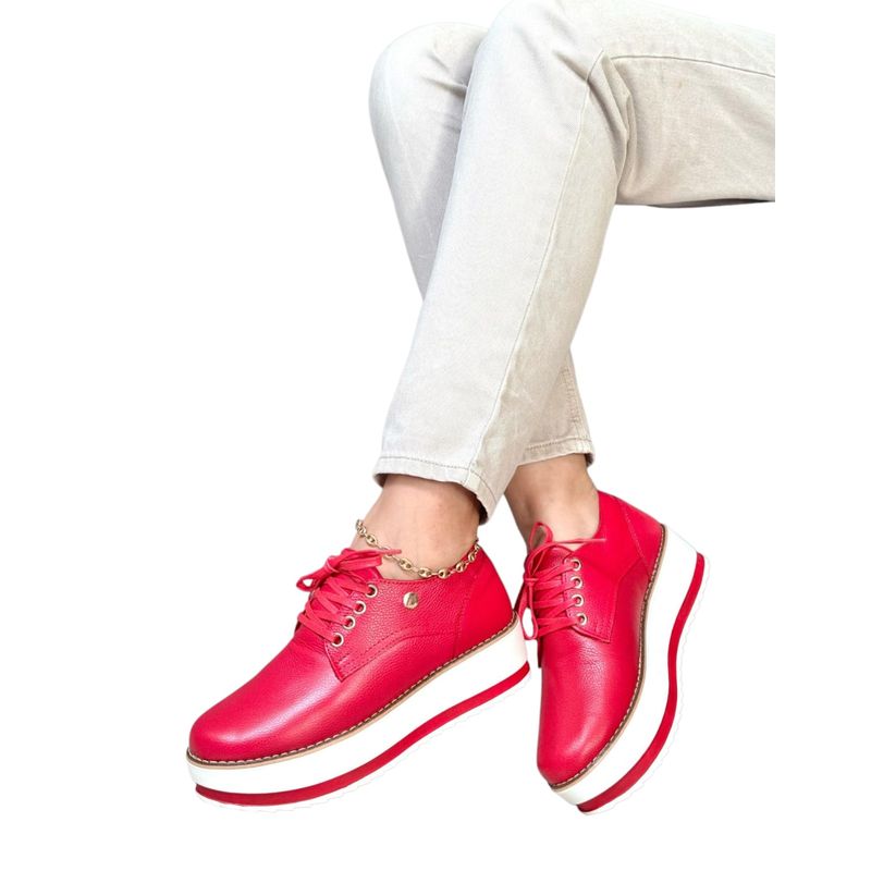 EVEGONZ - Zapato Oxford En Cuero Calzado Comodo Mujer