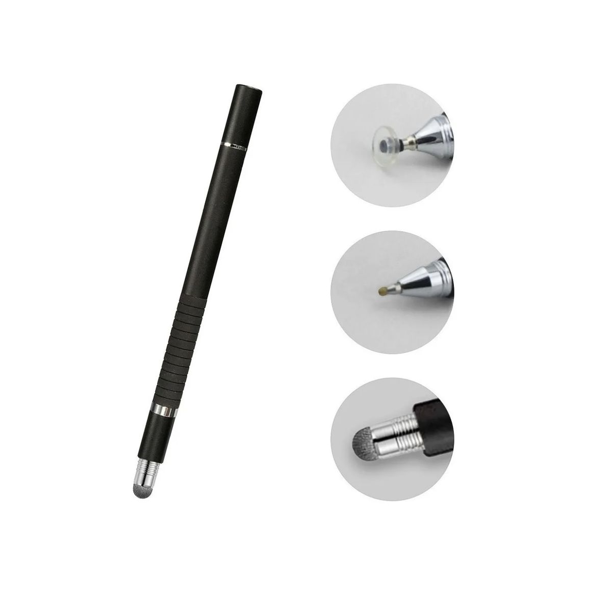 GENERICO - Lápiz Optico Touch Pen Universal Para Tablet Celular 3 En 1