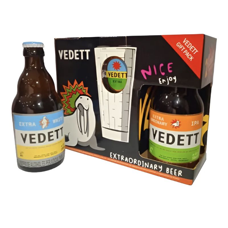 GENERICO - Estuche Pack De Cerveza Belga Vedett