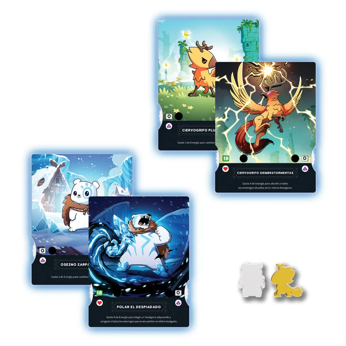 ASMODEE - Criaturas De Las Sombras Tormenta De Hielo Juego De Mesa