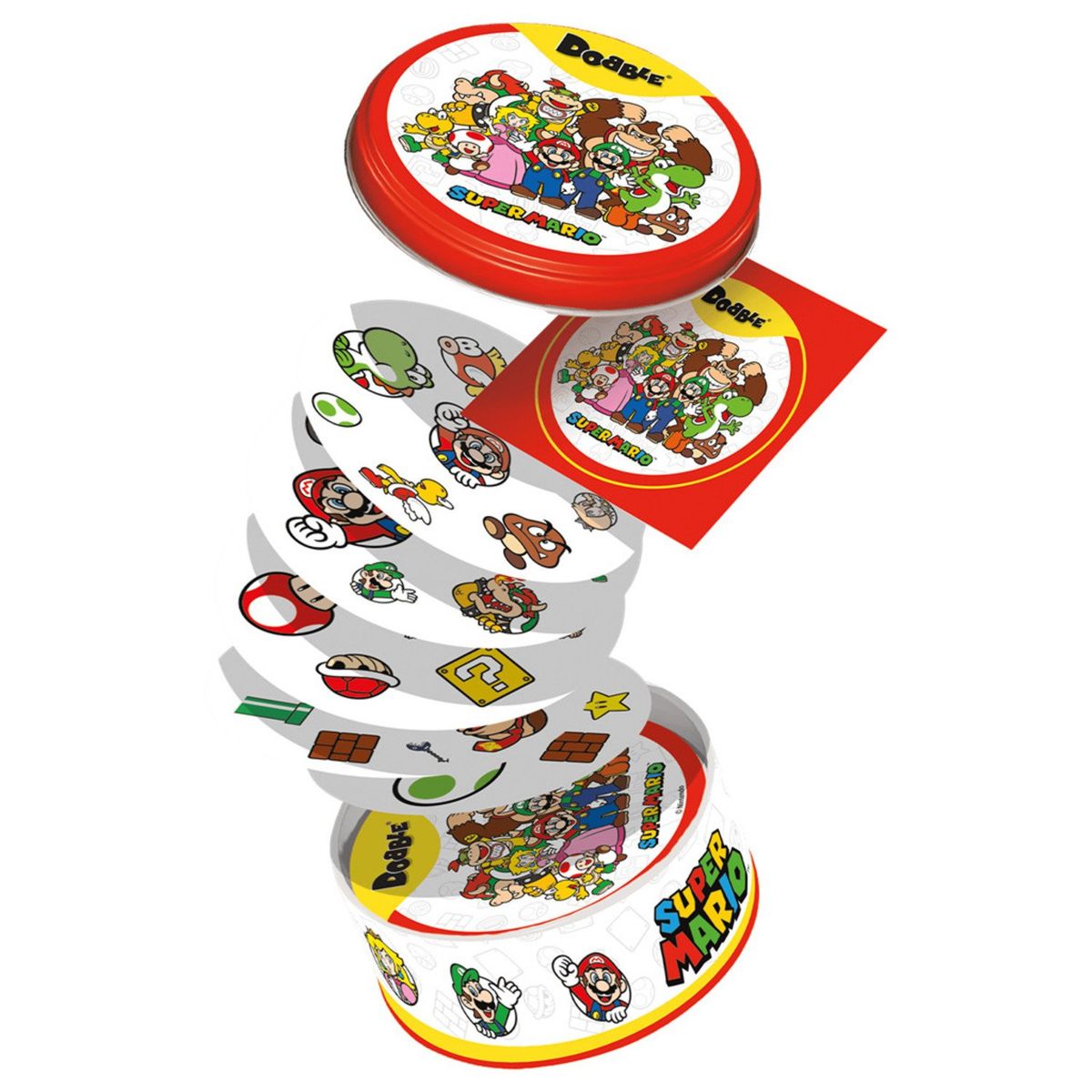 ASMODEE - Dobble Super Mario Juego De Mesa