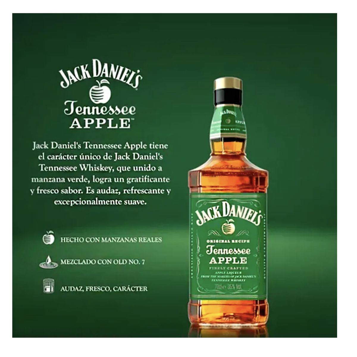 JACK DANIELS - Whiskey Jack Daniels Apple 700ml