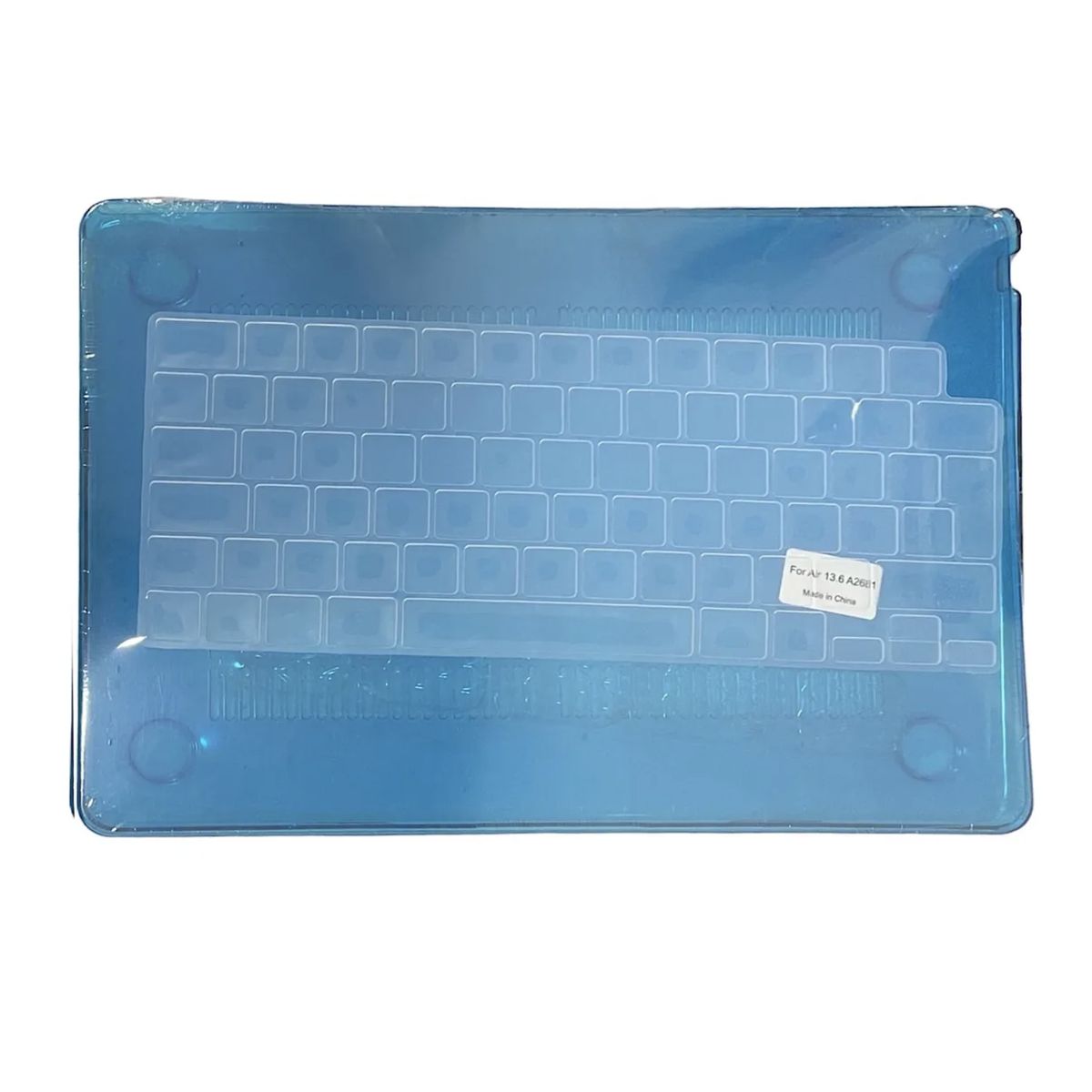 GENERICO - Carcasa Case Para Mac Air 13.6 A2681 Protector Teclado Español AzulCla