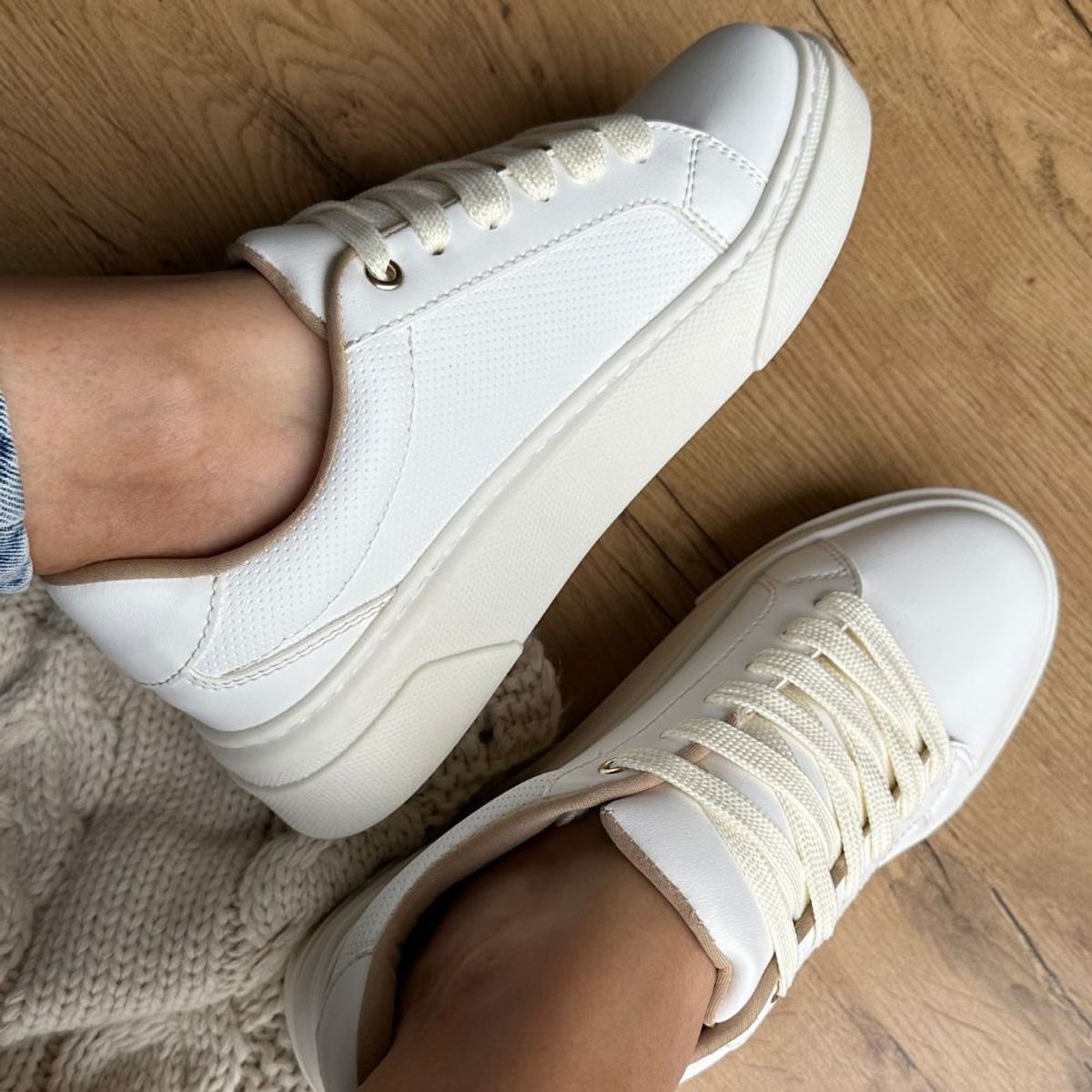 OCLOCK - Tenis Briana Blanco