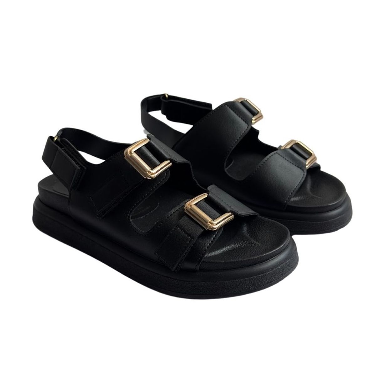 OCLOCK - Sandalias Cara Negro