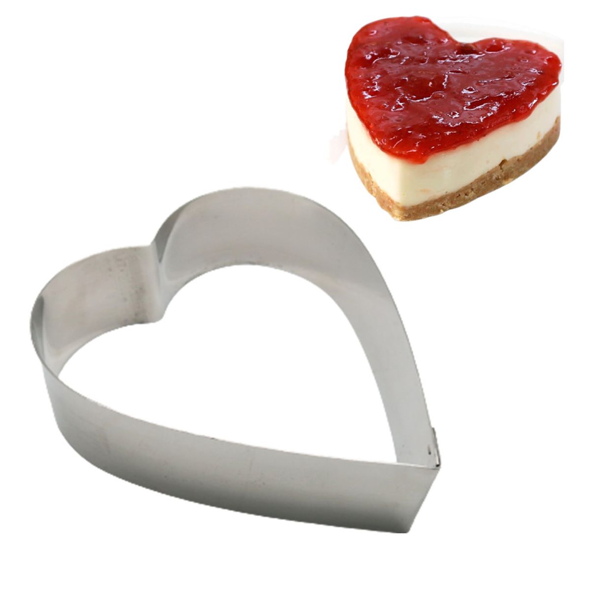 ORQUIDEA - Aro grueso coraz—n 15x16