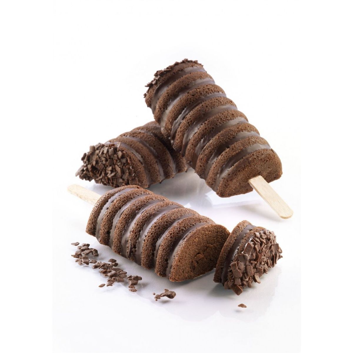 ORQUIDEA - Molde paleta tornillo mini 8Orquidea