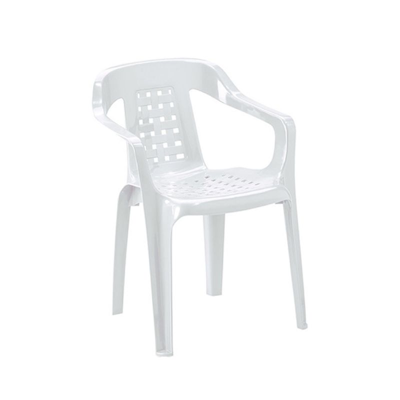 RIMAX - Silla con Brazo Bonaire Rimax Blanca