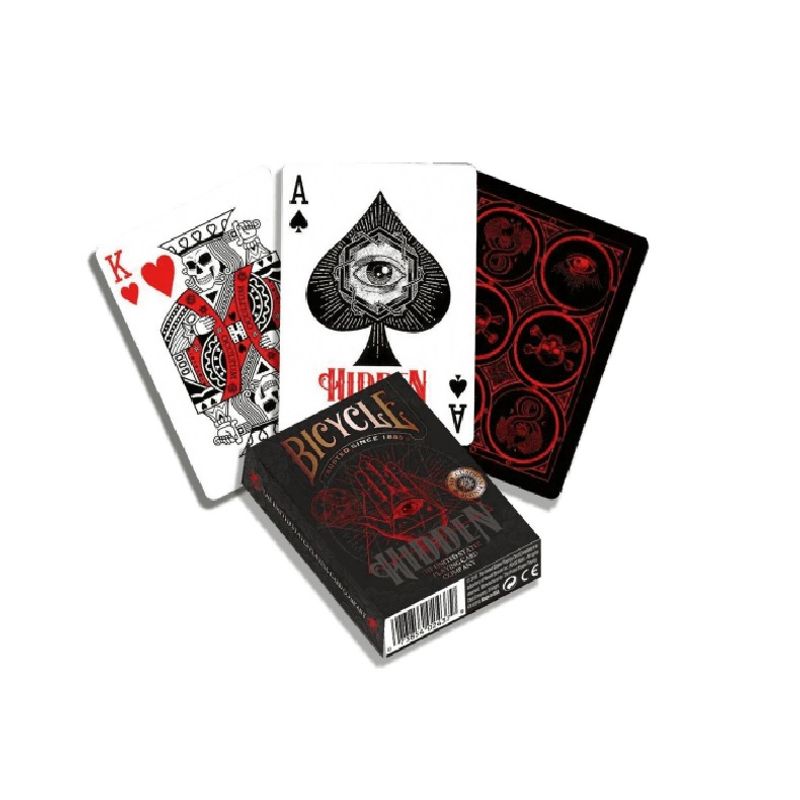 BICYCLE - Cartas Bicycle Hidden Card Oculto Baraja Sociedades Secretas