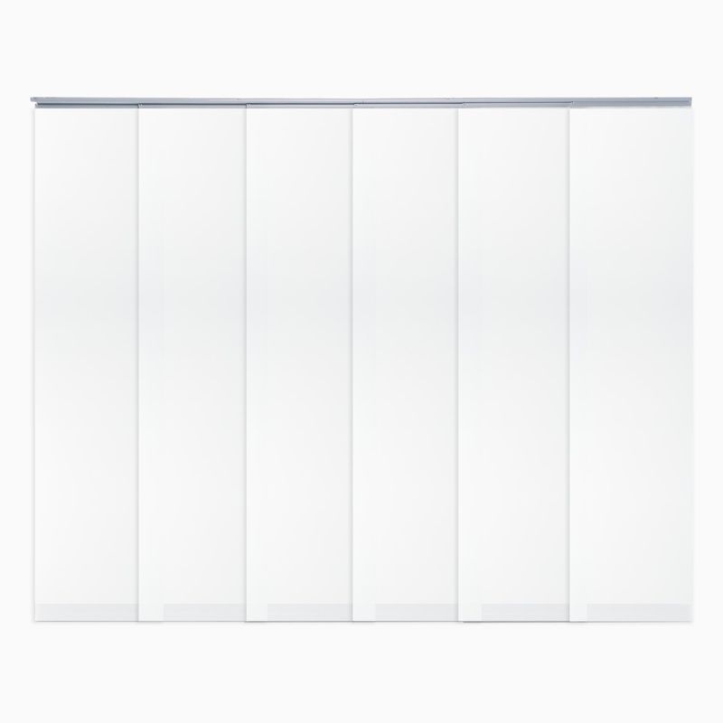 SUNFLEX - Cortina Panel Japonés Solar Screen 240cm x 220cm Blanco