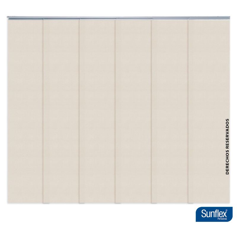 SUNFLEX - Panel Japones Solarscreen Ancho 300Cm Alto 220Cm Color Arena