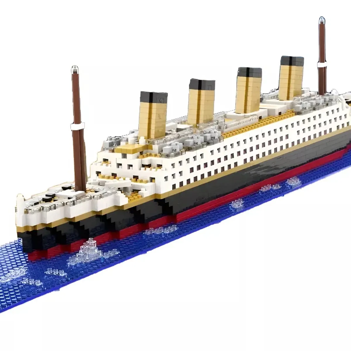 GENERICO - Barco Titanic Juguete Bloques Construcción 1899 Pcs