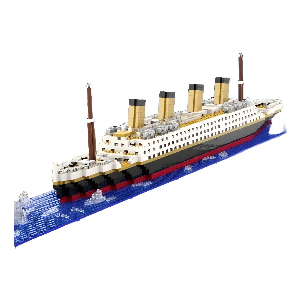 GENERICO - Barco Titanic Juguete Bloques Construcción 1899 Pcs