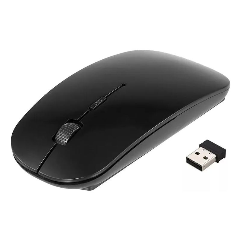 XUE - Mouse Inalambrico Slim Recargable 24ghz + Bluetoooth