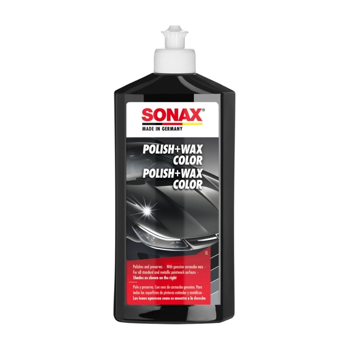 SONAX - Sonax Cera Pulitura Color Negro 500ml