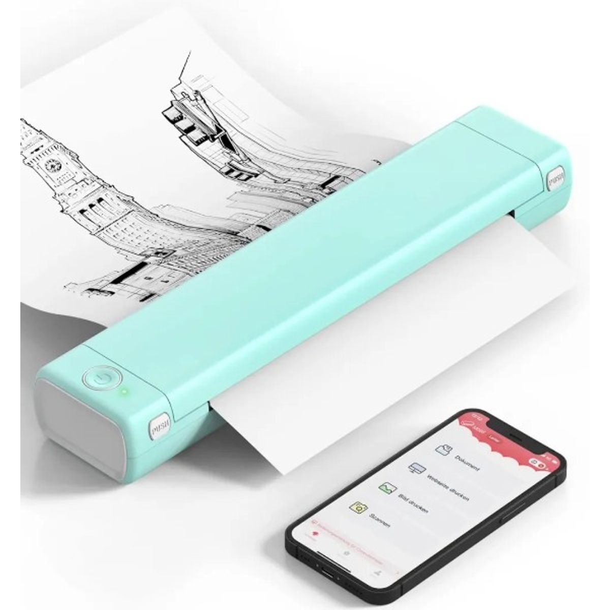 GENERICO - IMPRESORA PORTATIL PHOMEMO M08F