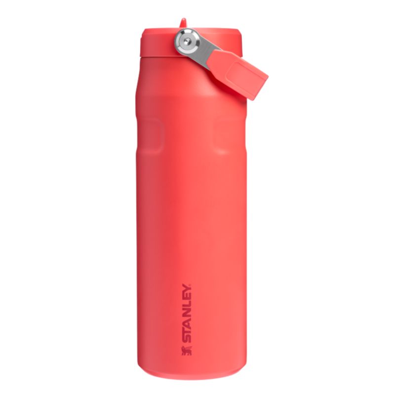 STANLEY - Termo Stanley Iceflow Flip Straw Lid 24oz 710 ml Hot Coral