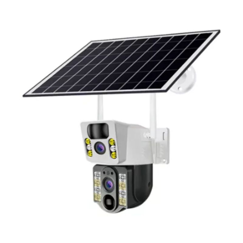 GENERICO - Cámara Solar Inalámbrica De 8mp 4k 4g Sim Para Exteriores De
