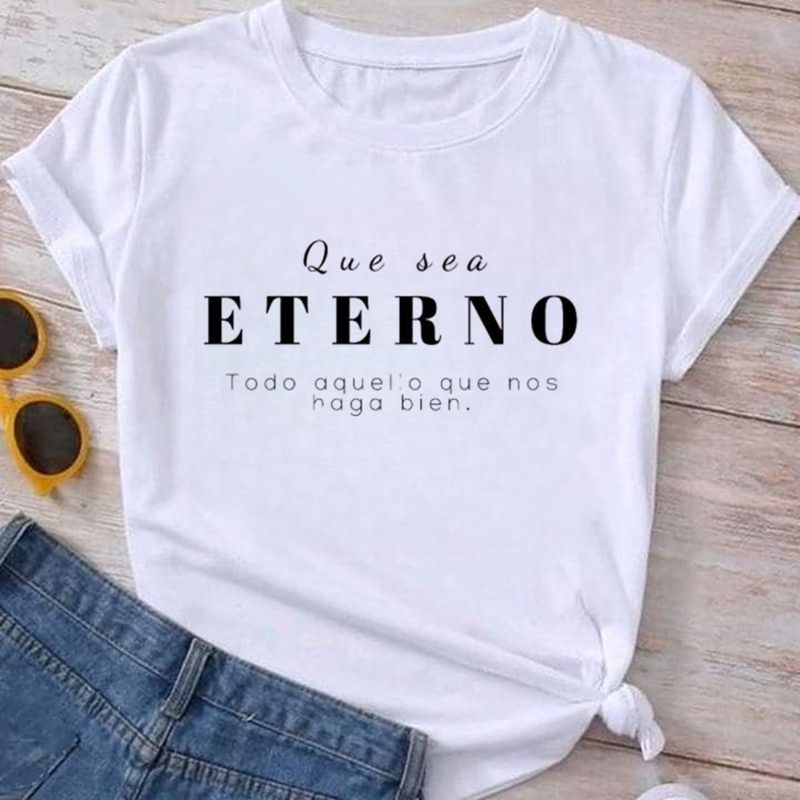 ISMI - Camiseta Cristiana Mujer Manga Corta Poli Algodón Ismi