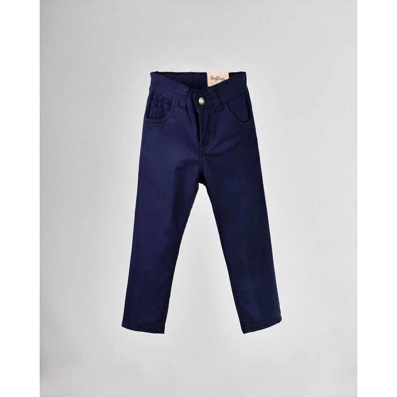 BIGBOYS - Pantalon Drill Azul Niño