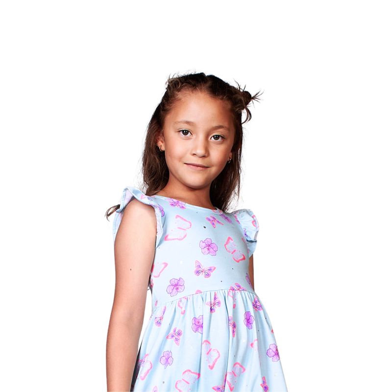 BIGBOYS - Vestido Gypsy Flores Niña
