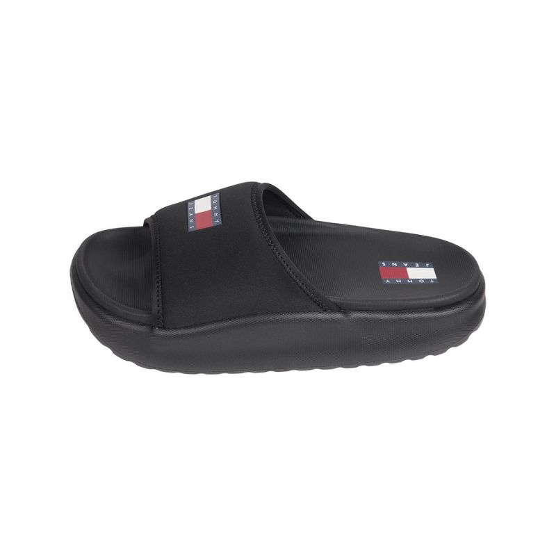 TOMMY HILFIGER - Sandalia negra Casual para Mujer Tommy Hilfiger