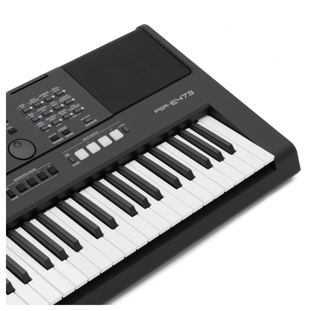 YAMAHA - Teclado Organeta Yamaha Psr E473 + Adaptador
