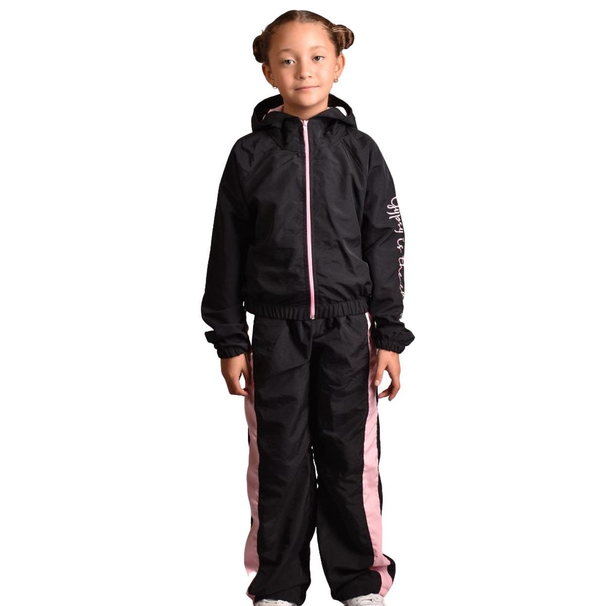 BIGBOYS - Conjunto Sudadera Nautica Negra Niña