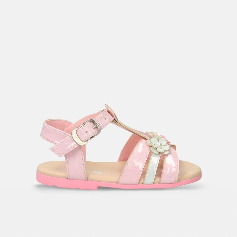 BUBBLE GUMMERS - Sandalia Para Niña Bubblegummers Rosado Tereza Suela Bebe 15-21