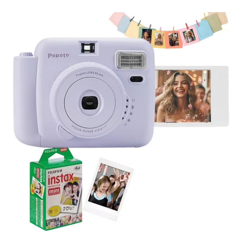 GENERICO - Camara Instantanea Popoto A Color Incluye Incluye Films 10