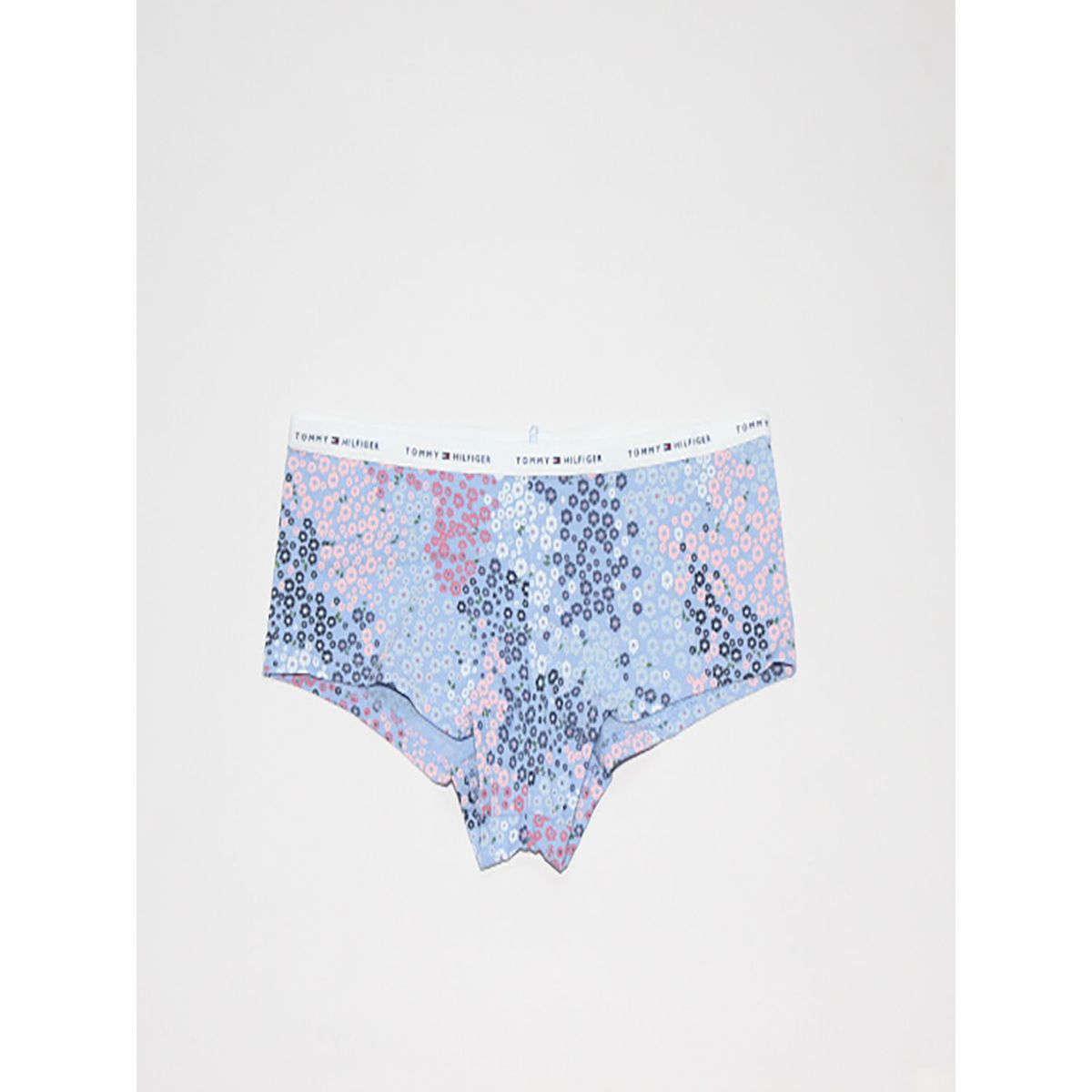 TOMMY HILFIGER - Shorty multicolor clásico con logo Tommy Hilfiger